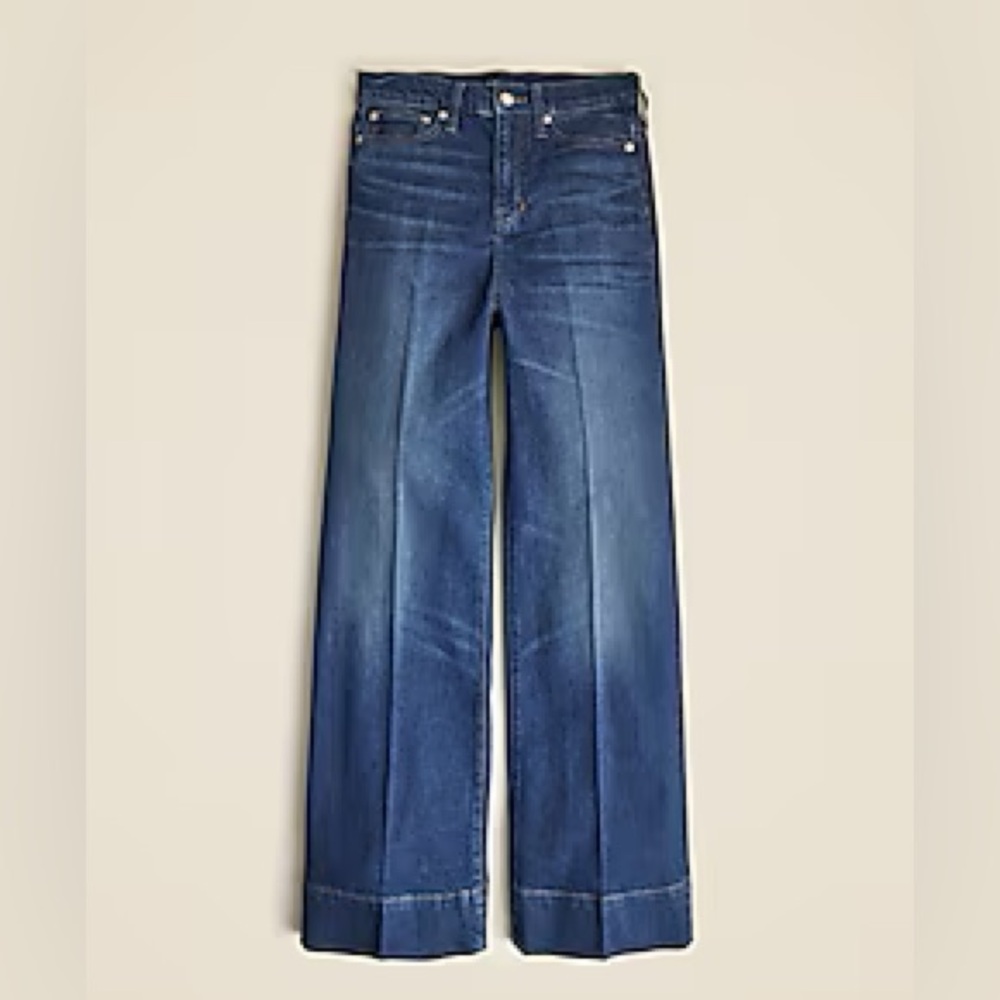 J.Crew Denim trouser in 1996 semi-stretch - Henry Louie Wash - Worn once!